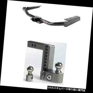 qb`o[ J[g3NXg[[qb`w /nC_[pS߉\8C`{[}Eg Curt Class 3 Trailer Hitch w/Weigh Safe Adjustable 8" Ball Mount for Highlander