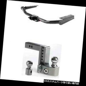 qb`o[ J[g3NXg[[qb`w /nC_[pS\6 "{[}Eg Curt Class 3 Trailer Hitch w/Weigh Safe Adjustable 6" Ball Mount for Highlander