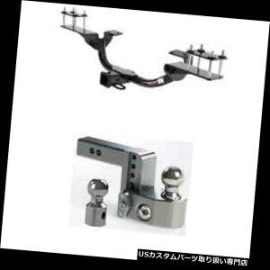 qb`o[ J[gNX3g[[qb`w / GL350 / GL450pS\4 "{[}Eg Curt Class 3 Trailer Hitch w/Weigh Safe Adjustable 4" Ball Mount for GL350/GL450