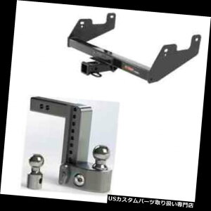 qb`o[ J[gNX3g[[qb`w / F-150pS\8C`{[}Eg Curt Class 3 Trailer Hitch w/Weigh Safe Adjustable 8" Ball Mount for F-150