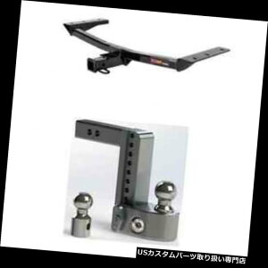 qb`o[ J[g3NXg[[qb`w /SȒ\8C`RX350p{[}Eg Curt Class 3 Trailer Hitch w/Weigh Safe Adjustable 8" Ball Mount for RX350