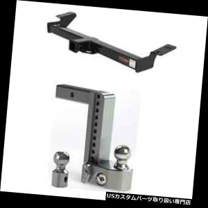 qb`o[ J[g3g[[qb`w / RAV4pS\10C`{[}Eg Curt Class 3 Trailer Hitch w/Weigh Safe Adjustable 10" Ball Mount for RAV4