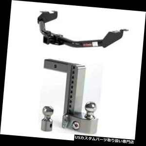 �q�b�`�����o�[ �J�[�g�N���X3�g���[���[�q�b�`W /�d�ʒ����Ή�10 "Sierra 2500�p�{�[���}�E���g Curt Class 3 Trailer Hitch w/Weigh Safe Adjust 10" Ball Mount for Sierra 2500