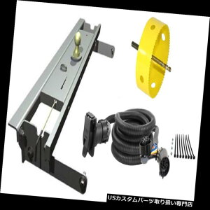 �q�b�`�����o�[ B��amp; W 2-5 / 16 �O�[�X�l�b�N�q�b�`w /�z�[���\�[���J���g�z���L�b�gfor Silverado / Sier ra BW 2-5/16 Gooseneck Hitch w/ Hole Saw  Curt Wiring Kit for Silverado/Sierra �y���s�A���i�z