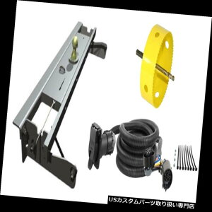 �q�b�`�����o�[ B��amp; W 2-5 / 16 �O�[�X�l�b�N�q�b�`w /�z�[���\�[���J���g�z���L�b�gfor Silverado / Sier ra BW 2-5/16 Gooseneck Hitch w/ Hole Saw  Curt Wiring Kit for Silverado/Sierra �y���s�A���i�z