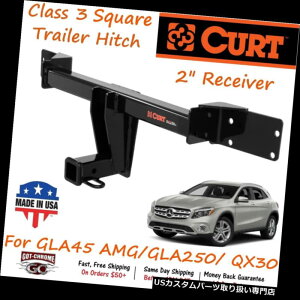 qb`o[ 13197 Curt Class 3 2 "V[o[`[utg[[qb` - GLA45 AMG / GLA250 / QX3 0 13197 Curt Class 3 Trailer Hitch with 2" Receiver Tube- GLA45 AMG/GLA250/QX30