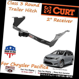 qb`o[ 13383 Curt Class 3EhgC[qb`2 "V[o[ - Chrysler Pacifica Hybrid 13383 Curt Class 3 Round Trailer Hitch 2" Receiver - Chrylser Pacifica Hybrid
