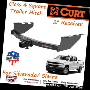 qb`o[ Silverado / Sier ra 1500p2C`V[o[`[ut14006 Curt Class 4g[[qb` 14006 Curt Class 4 Trailer Hitch with 2" Receiver Tube for Silverado/Sierra 1500