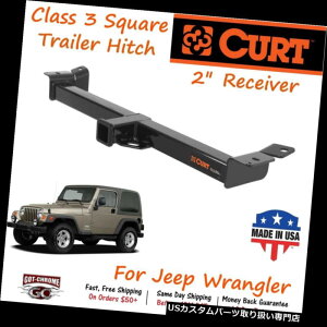 qb`o[ 13408 Curt Class 3XNGAg[[qb`i2C`jiW[vO[pj 13408 Curt Class 3 Square Trailer Hitch with 2" Receiver Tube for Jeep Wrangler