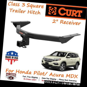 qb`o[ pCbg/ MDXp2 "V[o[`[ut13146J[gNX3XNGAg[[qb` 13146 Curt Class 3 Square Trailer Hitch with 2" Receiver Tube for Pilot/ MDX
