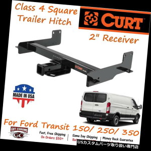 �q�b�`�����o�[ 14012 Curt Class 4�g���[���[�q�b�`�A2 "���V�[�o�[�`���[�u�t - 150/25 0/350 14012 Curt Class 4 Trailer Hitch with 2" Receiver Tube for Transit-150/250/350