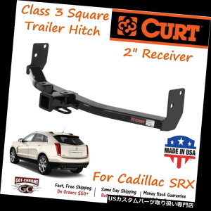 qb`o[ LfbNSRXp2 "V[o[`[ut13002J[gNX3XNGAg[[qb` 13002 Curt Class 3 Square Trailer Hitch with 2" Receiver Tube for Cadillac SRX