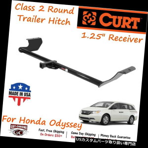 qb`o[ 1205J[gNX2Ehg[[qb`1.25C`IfbZCpV[o[`[u 12031 Curt Class 2 Round Trailer Hitch with 1.25" Receiver Tube for Odyssey