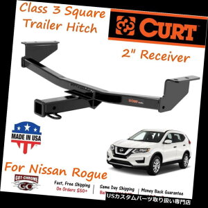 qb`o[ Y[Op2 "V[o[`[ut13204J[gNX3XNGAg[[qb` 13204 Curt Class 3 Square Trailer Hitch with 2" Receiver Tube for Nissan Rogue
