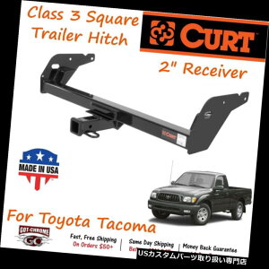 qb`o[ g^^R}p2 "V[o[`[ut13013J[gNX3XNGAg[[qb` 13013 Curt Class 3 Square Trailer Hitch with 2" Receiver Tube for Toyota Tacoma