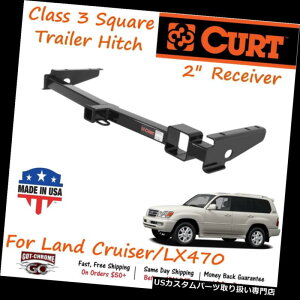 qb`o[ hN[U[p2 "V[o[`[ut13443J[gNX3XNGAg[[qb` 13443 Curt Class 3 Square Trailer Hitch with 2" Receiver Tube for Land Cruiser