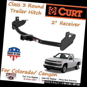�q�b�`�����o�[ 13252 Curt Class 3���E���h�g���[���[�q�b�`�A2 ���V�[�o�[�`���[�u - �L���j�I��/�R�����h�B 13252 Curt Class 3 Round Trailer Hitch with 2 Receiver Tube- Canyon/ Colorado �y���s�A���i�z