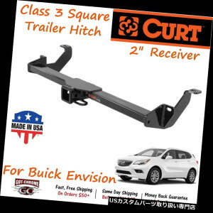 qb`o[ 13292 Curt Class 3XNGAg[[qb`A2C`V[o[`[ut - Buick Envision 13292 Curt Class 3 Square Trailer Hitch with 2" Receiver Tube- Buick Envision