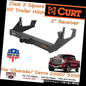 �q�b�`�����o�[ 15460 Curt Xtra Duty Class 5�g���[���[�q�b�`2 ���V�[�o�[��Silverado / Sierra�Ƀt�B�b�g 15460 Curt Xtra Duty Class 5 Trailer Hitch 2 Receiver fits Silverado / Sierra �y���s�A���i�z