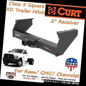 qb`o[ 15400J[gNX5GNXgf[eB[g[[qb`W / 2C`V[o[`[ui/ GMC 4500pj 15400 Curt Class 5 Xtra Duty Trailer Hitch W/ 2" Receiver Tube for Ram/ GMC 4500