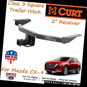 qb`o[ 13284 Curt Class 3XNGAg[[qb`A2C`V[o[`[ui}c_CX-9pj 13284 Curt Class 3 Square Trailer Hitch with 2" Receiver Tube for Mazda CX-9