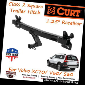 qb`o[ {{p1.25 "V[o[`[ut12066J[gNX2XNGAg[[qb` 12066 Curt Class 2 Square Trailer Hitch with 1.25" Receiver Tube for Volvo