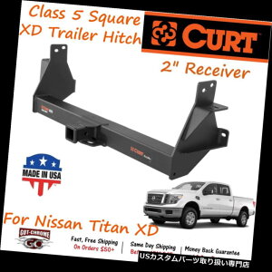 �q�b�`�����o�[ 15306 Curt Class 5 Xtra 2�C���`���V�[�o�[�`���[�u�t��Titan XD 15306 Curt Class 5 Xtra Duty Trailer Hitch with 2 Receiver Tube for Titan XD �y���s�A���i�z