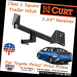 qb`o[ 11473J[gNX1XNGAg[[qb`i1.25C`j - g^vEX 11473 Curt Class 1 Square Trailer Hitch with 1.25" Receiver Tube- Toyota Prius
