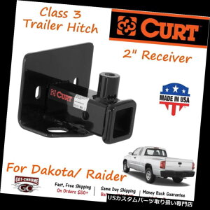 qb`o[ _R^/C_[̂߂2 "MǕt13229J[gNX3g[[qb` 13229 Curt Class 3 Trailer Hitch with 2" Receiver Tube for Dakota/ Raider