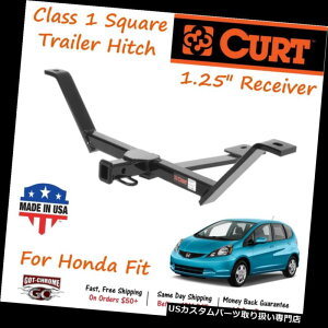 qb`o[ z_tBbgp1.25 "V[o[`[ut11064J[gNX1XNGAg[[qb` 11064 Curt Class 1 Square Trailer Hitch with 1.25" Receiver Tube for Honda Fit