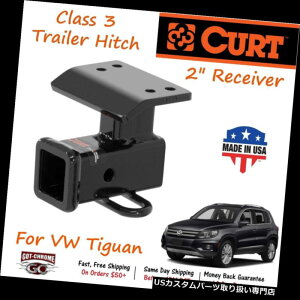 �q�b�`�����o�[ �t�H���N�X���[�Q��Tiguan�̂��߂�2 ��M�Ǖt��13133�J�[�g�N���X3�g���[���[�q�b�` 13133 Curt Class 3 Trailer Hitch with 2 Receiver Tube for Volkswagen Tiguan �y���s�A���i�z