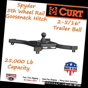 qb`o[ 16085 Curt Spyder 5thzC[[O[XlbNqb`iő25,000|hj 16085 Curt Spyder 5th Wheel Rail Gooseneck Hitch with a GTW Up To 25,000LB