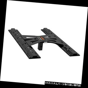�q�b�`�����o�[ 16310 Curt X 5�X�N�G�A�V�����N�O�[�X�l�b�N�q�b�` - 5�z�C�[�����[���A�_�v�^�[�v���[�g 16310 Curt X5 Square Shank Gooseneck Hitch to 5th Wheel Rail Adapter Plate �y���s�A���i�z