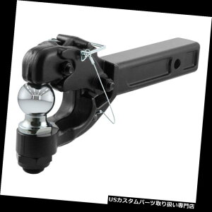 �q�b�`�����o�[ 48007 Curt Hitch 2 ���V�[�o�[16K GTW�s���g���t�b�N�g�pW / 2�J�v��/���l�b�g�A�C 48007 Curt Hitch 2 Receiver 16K GTW Pintle Hook Use W/ 2 Couplers/ Lunette Eye �y���s�A���i�z