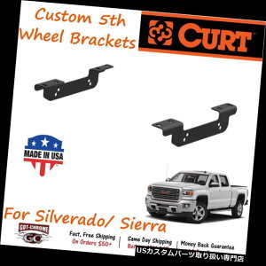 qb`o[ 16411J[gJX^5ԃzC[qb`uPbgLbg̓Vo[h/VGɃtBbg 16411 Curt Custom 5th Fifth Wheel Hitch Bracket Kit fits Silverado / Sierra