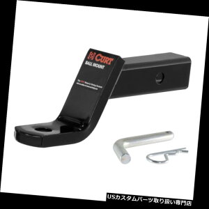 �q�b�`�����o�[ 45052�J�[�g4 �h���b�v8-1 / 4�����O�g���[���[�q�b�`�{�[���}�E���g2 �V�����N7,500 LBS 45052 Curt 4 Drop 8-1/4 Long Trailer Hitch Ball Mount for 2 Shank 7,500 LBS �y���s�A���i�z