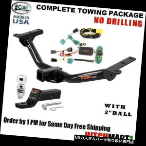 �q�b�`�����o�[ FITS 2009 DODGE JOURNEY�N���X3 CURT TRAILER�q�b�`�p�b�P�[�W�i2�C���`�{�[���t���j FITS 2009 DODGE JOURNEY CLASS 3 CURT TRAILER HITCH PACKAGE w/ 2 BALL �y���s�A���i�z