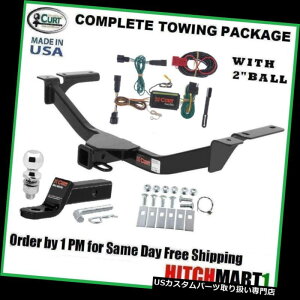 �q�b�`�����o�[ �T�C�Y2011-2014�t�H�[�h�G�b�W�N���X3�ACURT TRAILER HITCH COMPLETE PACKAGE w / 2 BALL FITS 2011-2014 FORD EDGE CLASS 3, CURT TRAILER HITCH COMPLETE PACKAGE w/ 2 BALL �y���s�A���i�z
