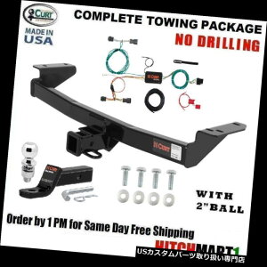 �q�b�`�����o�[ FITS 2010-2015 HYUNDAI TUCSON CLASS 3�J�[�g�g���[���[�q�b�`�p�b�P�[�Ww / 2 �{�[�� FITS 2010-2015 HYUNDAI TUCSON CLASS 3 CURT TRAILER HITCH PACKAGE w/ 2 BALL �y���s�A���i�z