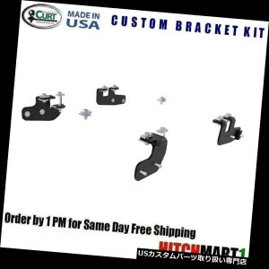 �q�b�`�����o�[ 2014 - 2018�N��RAM�̂��߂�CURT 5TH�̎ԗւ̃g���[���[�̐ڐG�̃J�X�^���u���P�b�g CURT 5TH WHEEL TRAILER HITCH CUSTOM BRACKET FOR 2014-2018 RAM 2500 w/o PREP PK �y���s�A���i�z