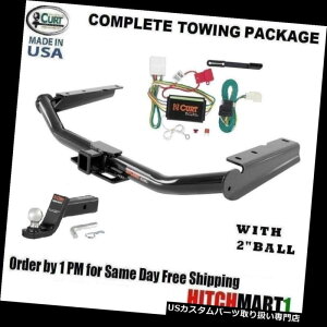 �q�b�`�����o�[ 2014?2018�N�p�t���[�W�����}�E���g�t���J�[�g�g���[���[�q�b�`�p�b�P�[�W�g���^�n�C�����h13200 CURT TRAILER HITCH PACKAGE w FUSION MOUNT FOR 2014-2018 TOYOTA HIGHLANDER 13200