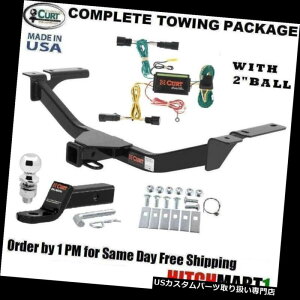 �q�b�`�����o�[ FITS 2011-2015 LINCOLN MKX CLASS 3�J�[�g�g���[���[�q�b�`�����p�b�P�[�Ww / 2 �{�[�� FITS 2011-2015 LINCOLN MKX CLASS 3 CURT TRAILER HITCH COMPLETE PACKAGE w/2 BALL �y���s�A���i�z