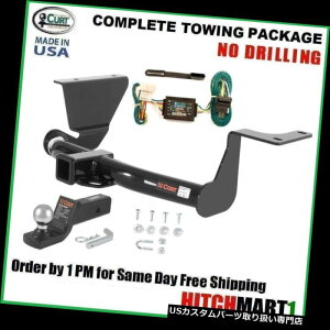 ヒッチメンバー FITS 2007-2011 HONDA CRVカートトレイトレーラーヒッチパッケージw 2 "FUSION MOUNT 13555 FITS 2007-2011 HONDA CRV CURT TRAILER HITCH PACKAGE w 2" FUSION MOUNT 13555