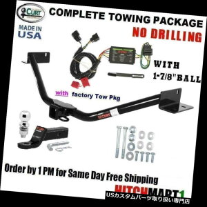 �q�b�`�����o�[ �T�C�Y2011-2013 KIA SORENTO W / TOW PKG�J�[�g�g���[���[�q�b�`�p�b�P�[�Ww / 1 7/8 �{�[�� FITS 2011-2013 KIA SORENTO W/TOW PKG CURT TRAILER HITCH PACKAGE w/ 1 7/8 BALL �y���s�A���i�z
