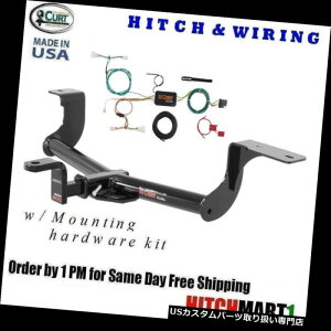 ヒッチメンバー FITS 2016-2018 HONDA HR-V EX、LX、EX-Lカルトトレーラーヒッチ& A 配線114163 FITS 2016-2018 HONDA HR-V EX, LX, EX-L CURT TRAILER HITCH  WIRING 114163