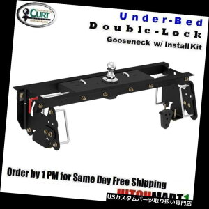 �q�b�`�����o�[ 2003-2013�N�̂��߂�CURT�̓�d���b�N��GOOSENECK�̃g���[���[�̃q�b�g�L�b�gDODGE RAM 2500 60732 CURT DOUBLE LOCK GOOSENECK TRAILER HITCH KIT FOR 2003-2013 DODGE RAM 2500 60732 �y���s�A���i�z