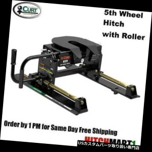 �q�b�`�����o�[ CURT E16 5�Ԗڃz�C�[���g���[���[�q�b�^�[�ƃ��[���[16516 CURT E16 5TH WHEEL TRAILER HITCH WITH ROLLER 16516