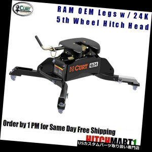�q�b�`�����o�[ 24K CURT 5TH�z�C�[���g���[���[�q�b�`��amp; A RAM�pOEM�݊�LEG w / PREP PKG��16047 24K CURT 5TH WHEEL TRAILER HITCH  OEM COMPATIBLE LEG FOR RAM w/ PREP PKG #16047 �y���s�A���i�z