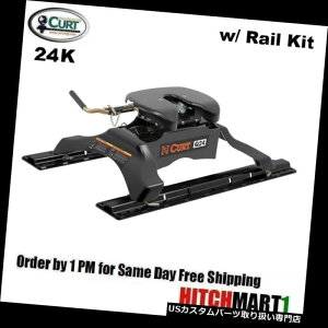 qb`o[ 24K CURT Q24 5thzC[g[[qb`W /[Av CXg[Lbg16246 24K CURT Q24 5TH FIFTH WHEEL TRAILER HITCH W/ RAIL  INSTALLATION KIT 16246