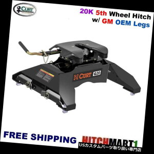 �q�b�`�����o�[ Q 20K CURT 5TH�z�C�[���g���[���[�q�b�`��amp; A GM�pOEM�R���p�`�u�����b�O�ATOW PREP 16065�t�� Q 20K CURT 5TH WHEEL TRAILER HITCH  OEM COMPATIBLE LEG FOR GM w/ TOW PREP 16065 �y���s�A���i�z